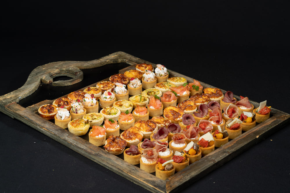 plateau d'accompagnement apéritifs