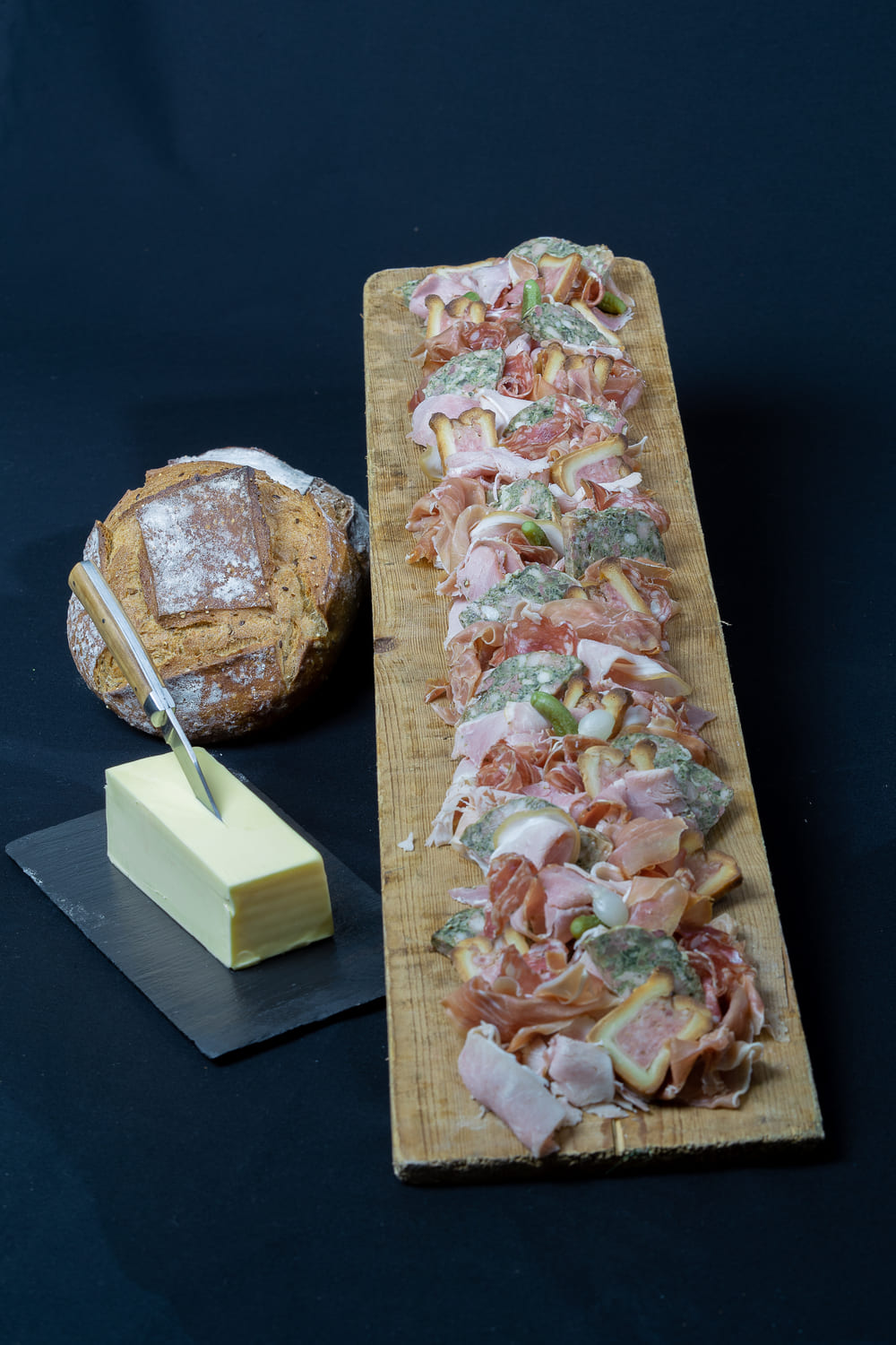 plateau charcuterie et pain